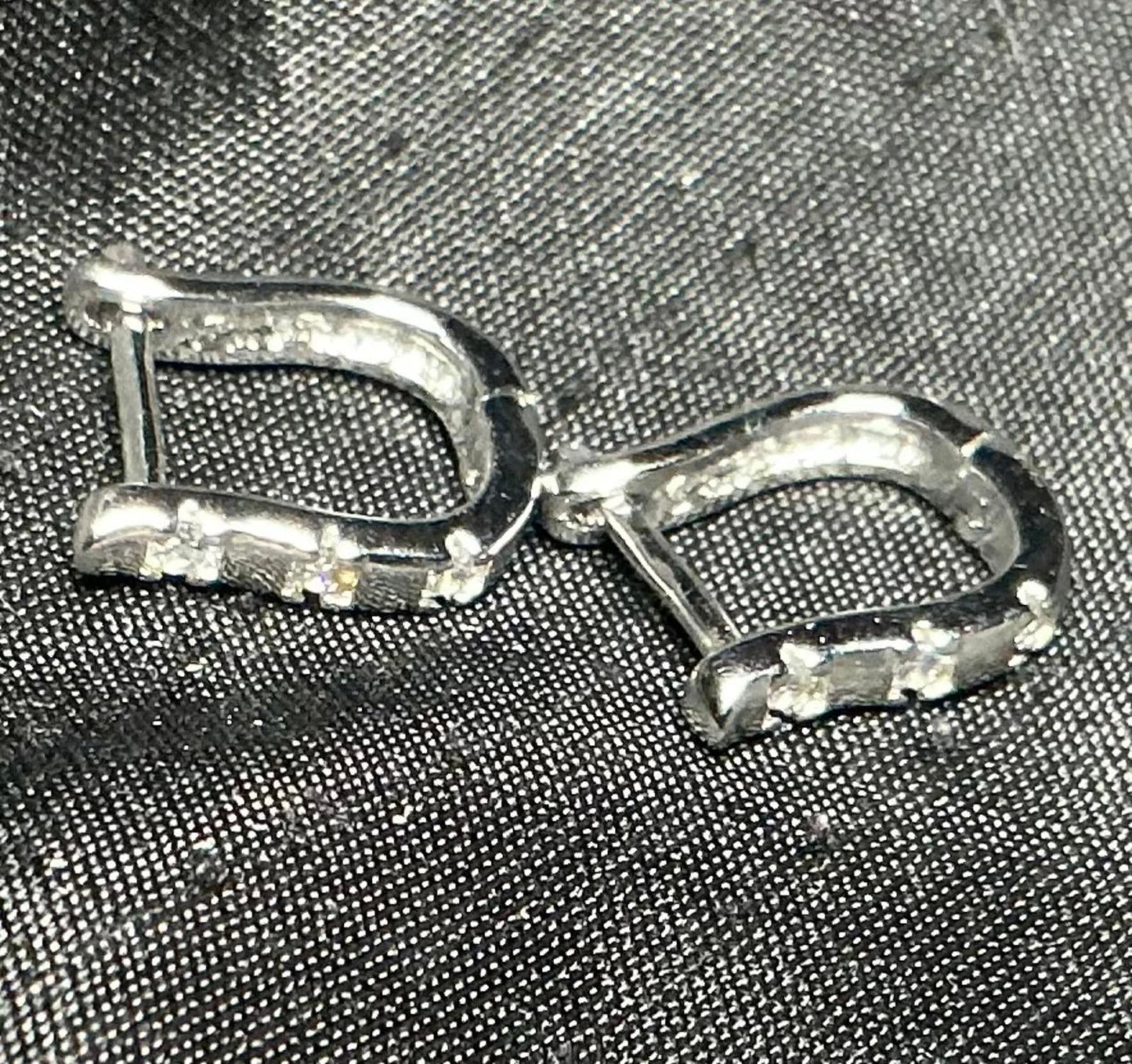 X Hang On Hoop Earrings