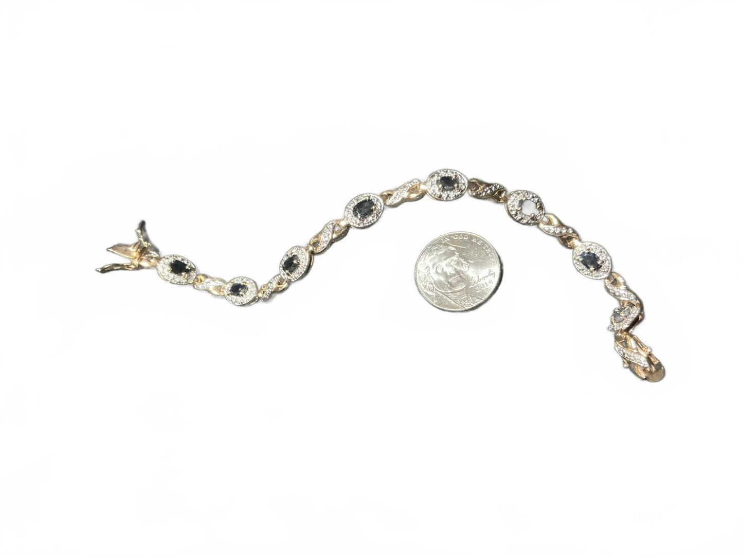 $ Noir Blue Bracelet