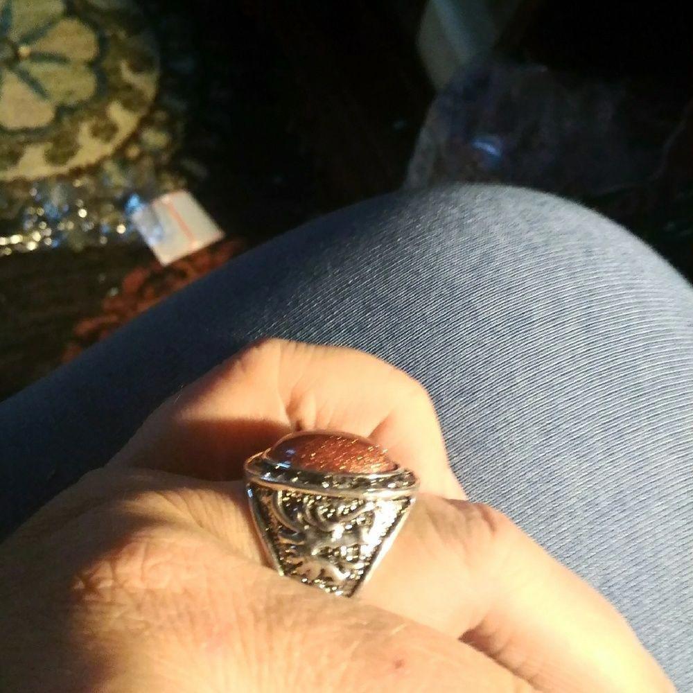 Vast Diamond Desert Ring 10 crystals