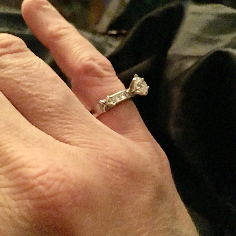 Up High Ring 6 silver filled