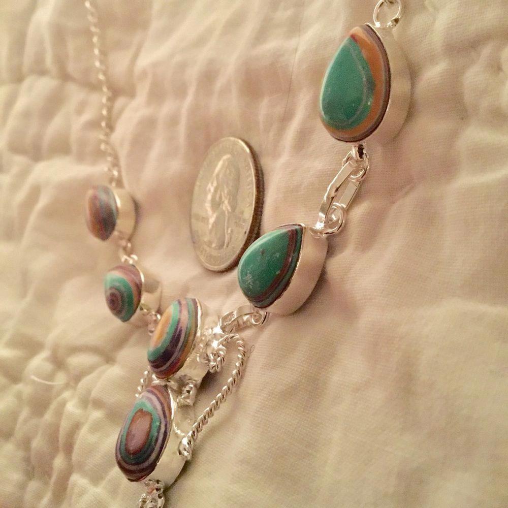 Knotted Stone Necklace
