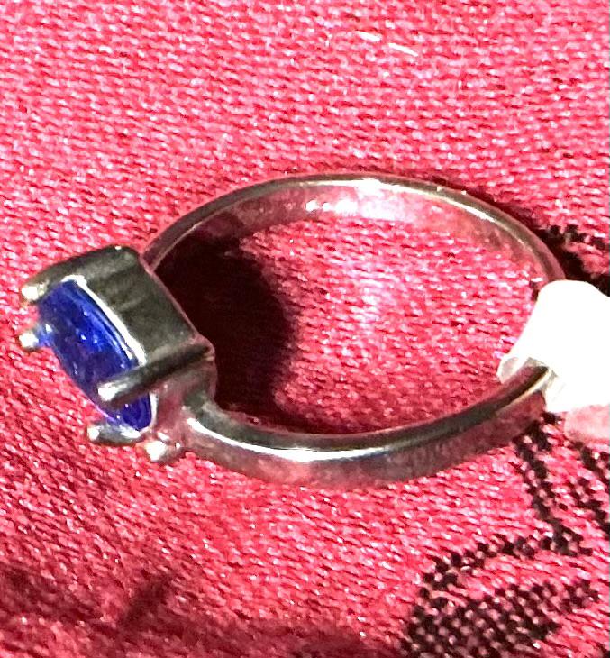 7 Nob Ring silver filled