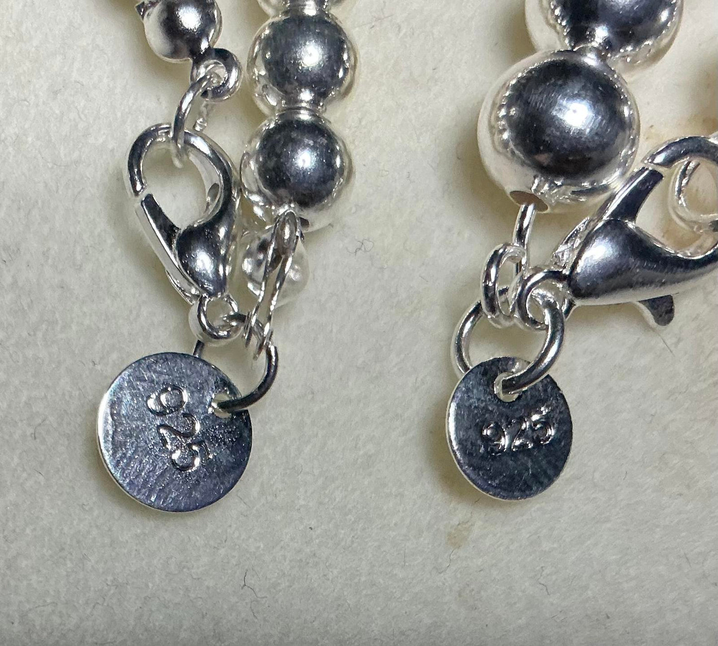 ^ Beaded Necklace and Bracelet Set