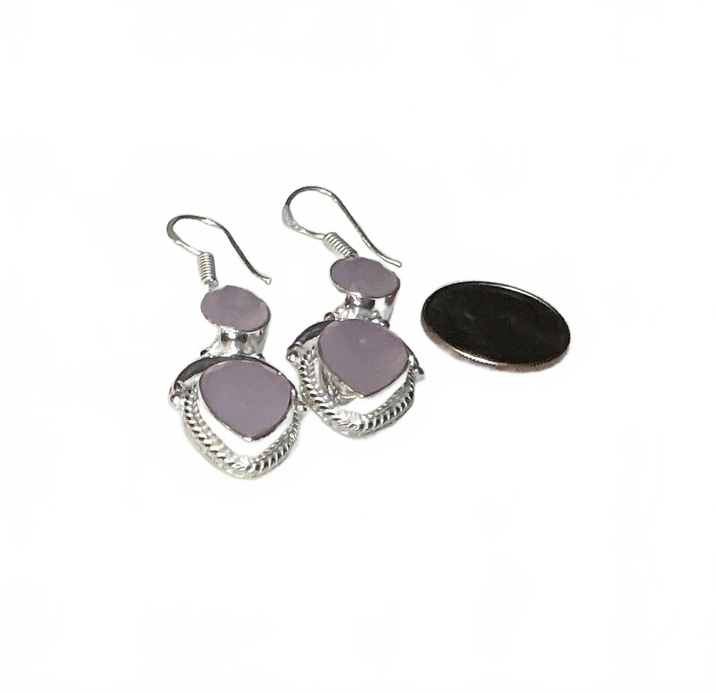 # Luscious Rose Earrings sterling