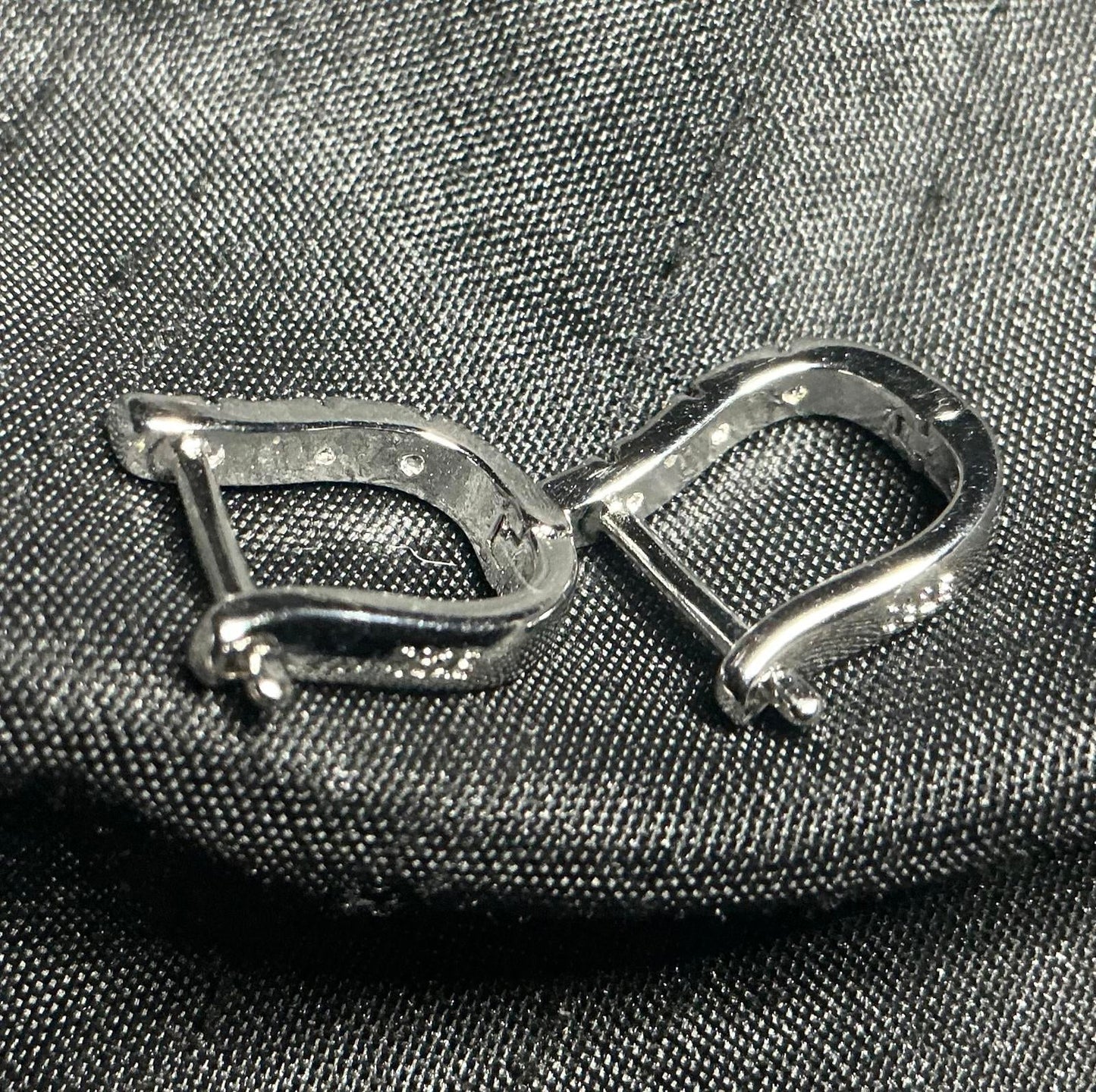 X Hang On Hoop Earrings