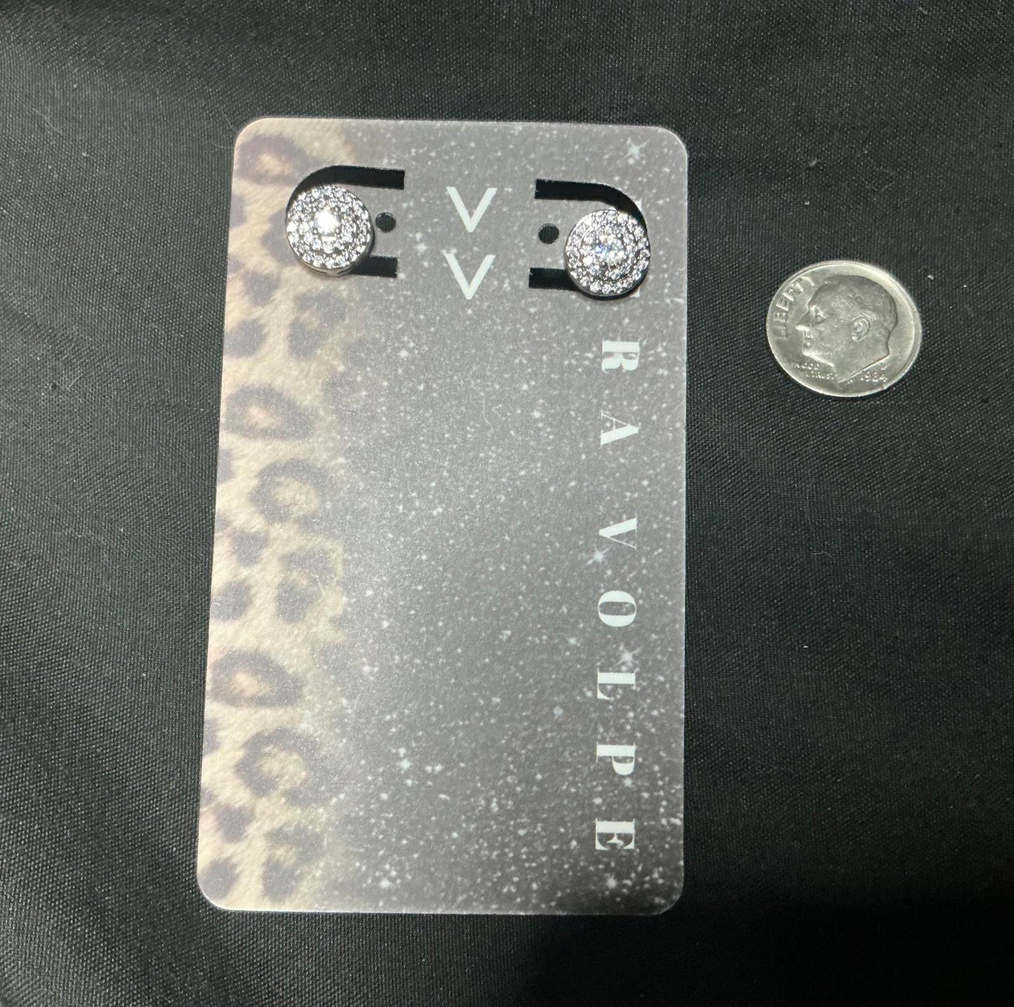 $ Ravolpe Stud Earrings filled