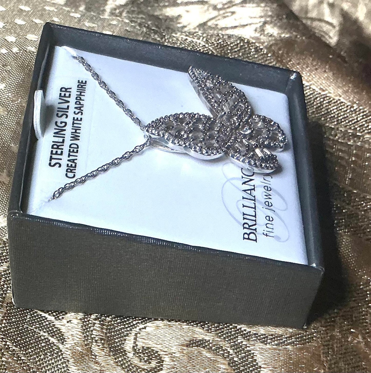 % Boastful Butterfly Necklace