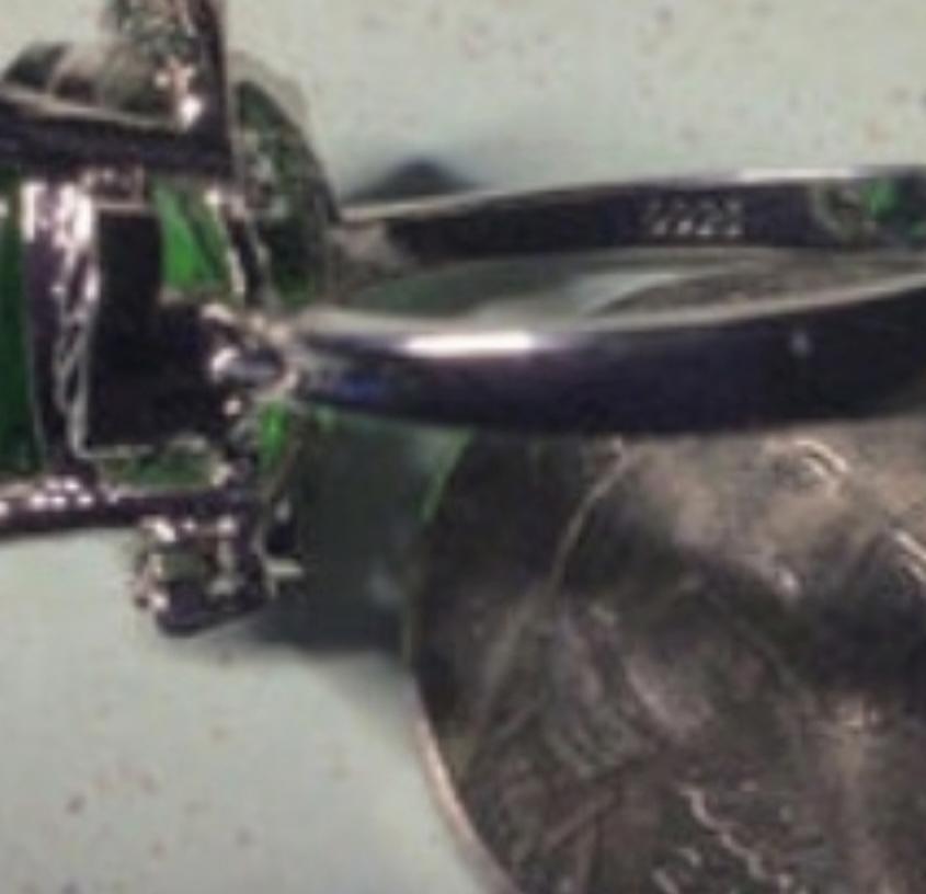 1009 D Green Acres Ring sterling