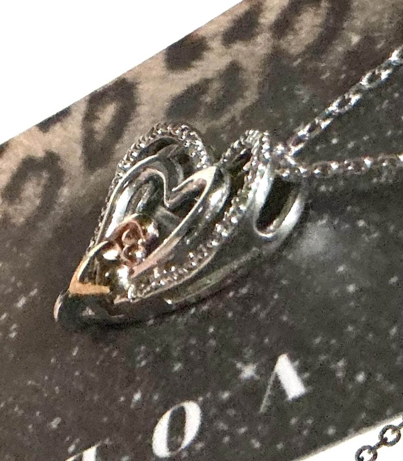 ^ Rose Gold Accent Necklace