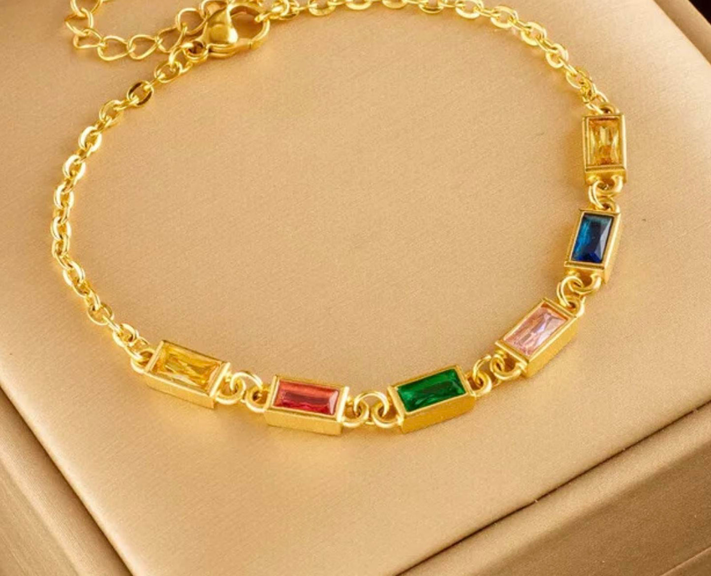 ^ Vivid Gemstone Bracelet