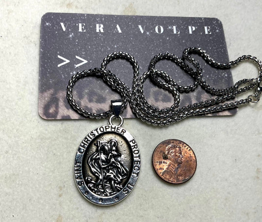 ^ Saint Christopher Necklace