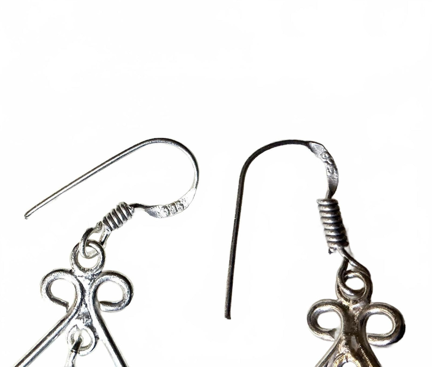 '= Topaz Drop Earrings sterling