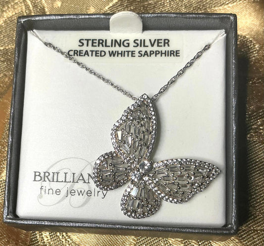 % Boastful Butterfly Necklace
