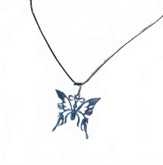 & Steel Wings Necklace stainless