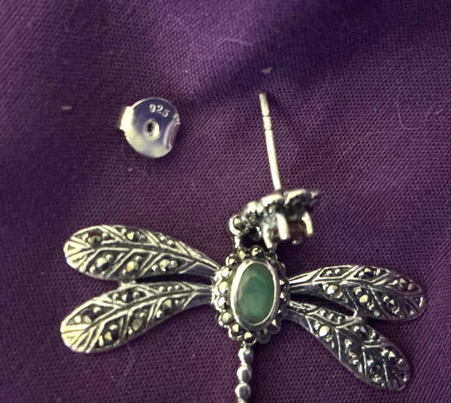 ^ Vera Dragonfly Earrings