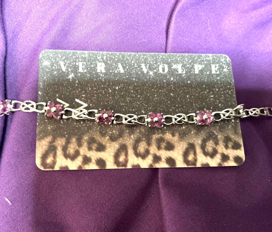 ^ Raspberry Rhodolite Bracelet