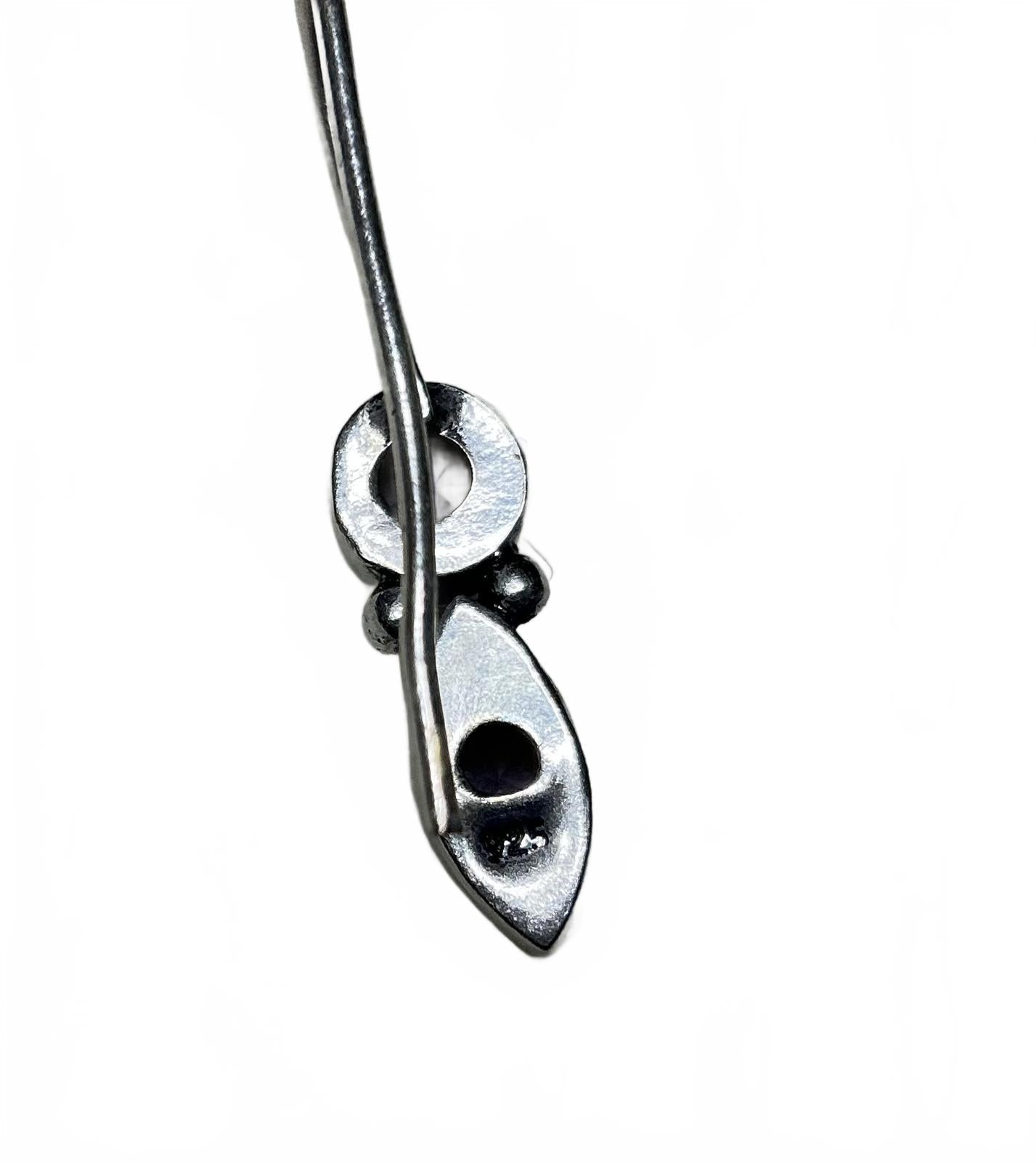 % Warrent Dangle Earrings sterling