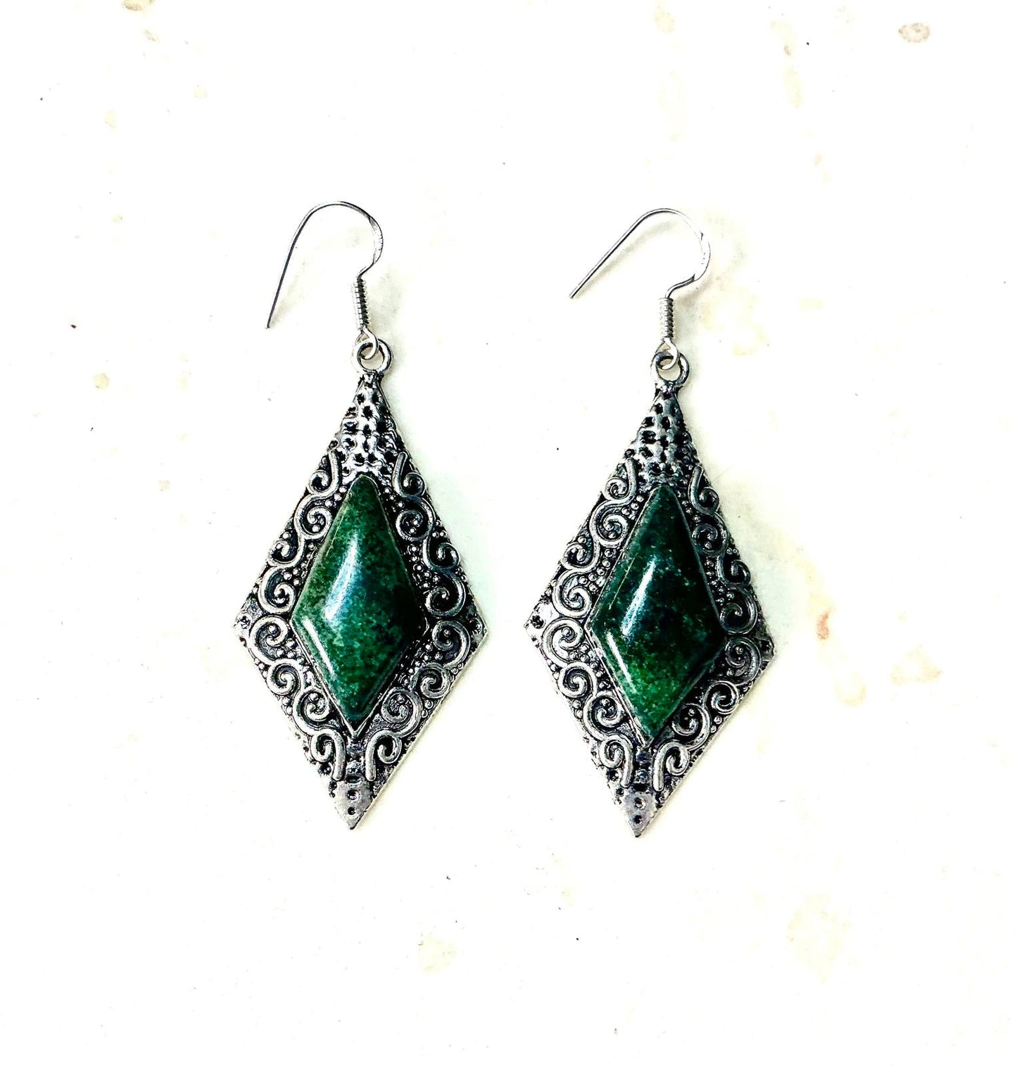 % Indian Moss Earrings