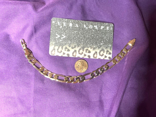 $ Plate Chain Bracelet