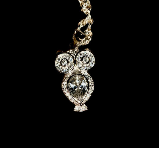 # Owl Topez Necklace