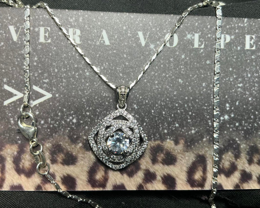 $ Caged Sapphire Necklace