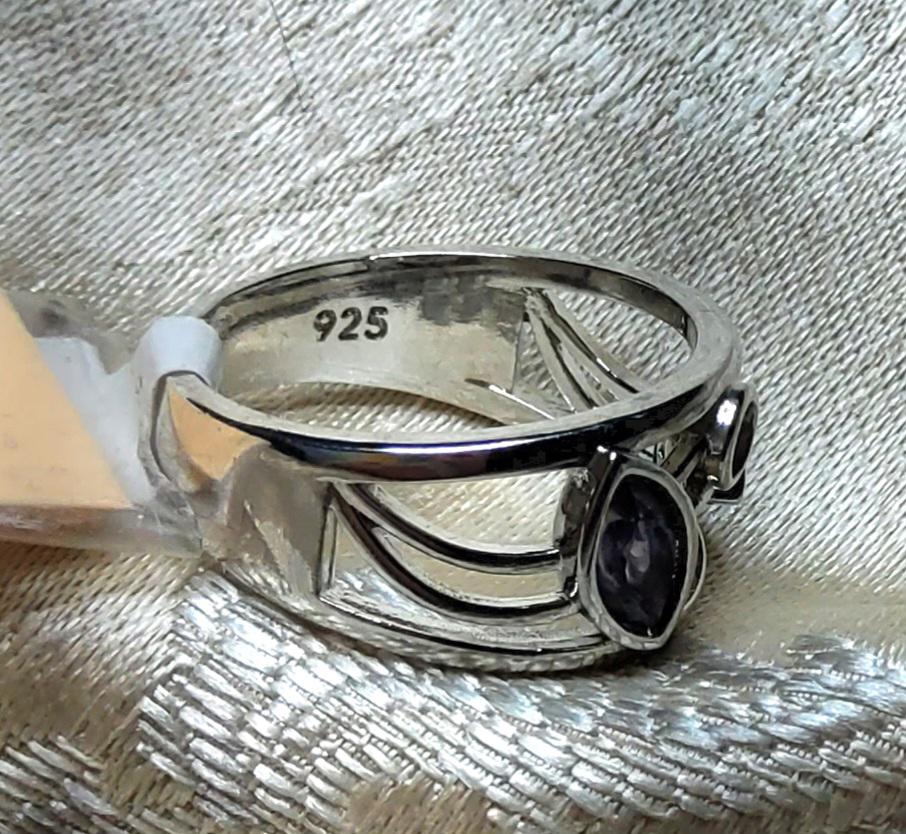 10 Trio band ring sterling silver