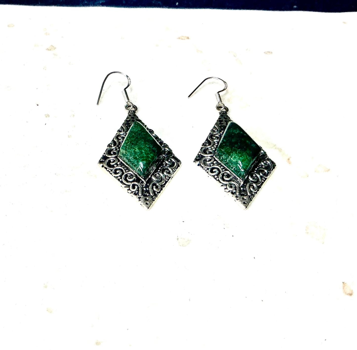 % Indian Moss Earrings